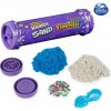 Kinetic sand tuby s pieskom as flitrami