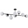 Light Prestige Luster na tyči DORADO 8xE14/40W/230V čierny LP-002/8P BK + záruka 3 roky zadarmo