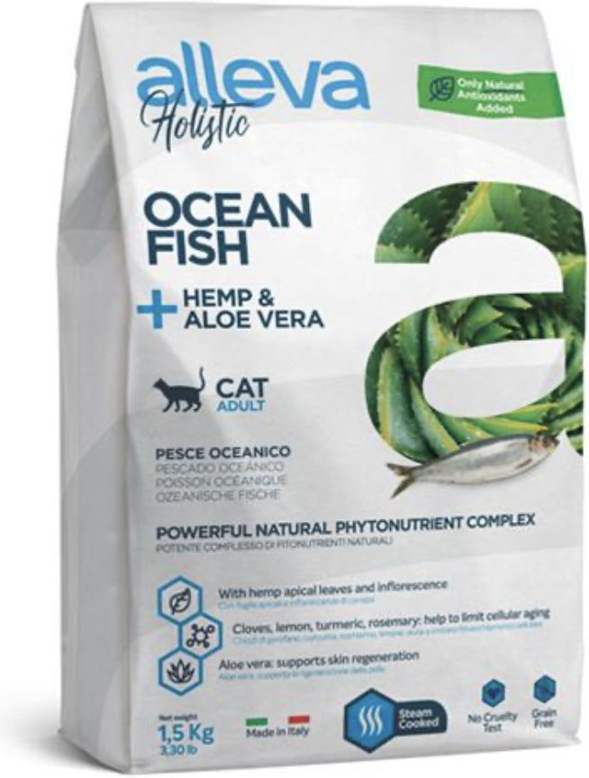 Alleva HOLISTIC cat adult ocean fish 15 kg