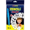 Šablóny papierové CENTROPEN 9996/N Vesmír, sada 8 ks