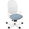 NOWY STYL Kancelárska stolička EGGY MESH WHITE