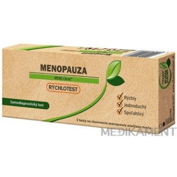 VITAMIN STATION Rýchlotest MENOPAUZA MENO-CHeck samodiagnostický test z moču 2 ks