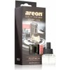 Vôňa do auta AREON CAR Black Edition - Platinum - náhradná náplň 8 ml