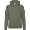 Fruit of the Loom Pánska mikina s kapucňou 62-152-0 Classic Olive M