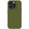 Silikónový ochranný kryt iDeal Of Sweden pre Apple iPhone 15 Pro, khaki