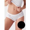 2 PACK dámskych nohavičiek Cotonella GD 130 Midi - Čierna / M