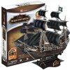 CubicFun 3D puzzle Pirátská loď Queen Anne´s Revenge 155 ks