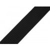 Guma mäkká šírka 38 mm - 1 m 6 čierna