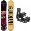 Hatchey Teddy detský snowboard + Hatchey Tactic Junior viazanie - 105 cm + EU 33-39