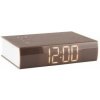 Dizajnové LED hodiny - budík 5861WG Karlsson 20cm (8714302141058)