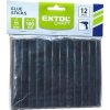Extol Craft Tavné tyčinky čierne 72 mm x 100 mm 12 ks
