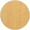 Stolová doska Ø60x2,5 cm bambus
