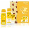 Weleda Měsíčkový kojenecký SET Weleda Baby and Child nechtíkový dojčenský kúpel´ 200 ml + Weleda Baby and Child nechtíkový dojčenský olej bez parfumácie 200 ml + Weleda Baby and Child harmančekový doj