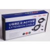 PremiumCord USB 2.0 repeater a prodlužovací kabel A/M-A/F 25m (ku2rep25)