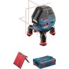 Krížový čiarový laser Bosch GLL 3-50 L-Boxx 0601063801
