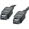 Kábel OEM Roline IEEE FireWire 1394a - 1394b (9/9), 1,8m 11.02.9518