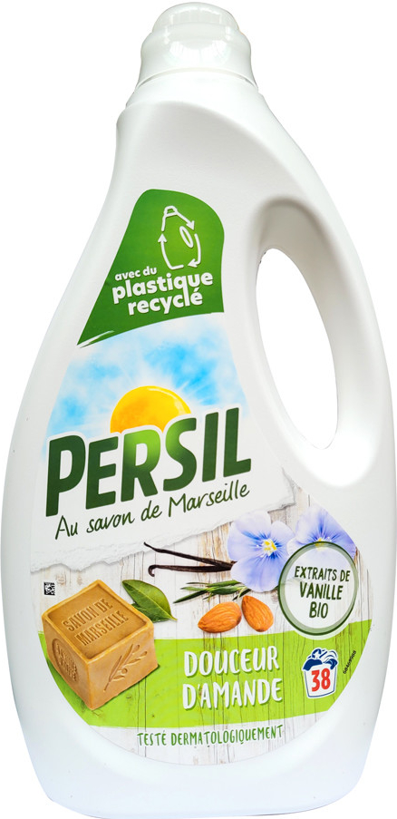PERSIL lessive liquide Douceur d'Amande aux extraits de Vanille