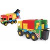 Auto middle Truck smetiarske farebné 41 cm Wader