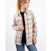 Patagonia W's Fjord Loft Overshirt Jacket Tree Top: Pumice M