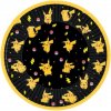 Papírové talíře Pokemon - Pikachu 18 cm, 8 ks
