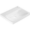 Grohe Euro Ceramic - Umývadlo 60x47 cm, bez prepadu, bez otvoru na batériu, alpská biela 102416SH00