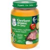 Gerber Organic Mäsovo-zeleninový príkrm zelenina s teľacím mäsom (od ukonč. 6. mesiaca) 190 g