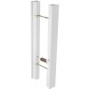 FT - MADLO SECRET s uzamykaním Rozteč madla: 155 mm, Rozmer profilu madla: 26x20 mm, Dĺžka: 1100 mm