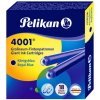 Pelikan 4001 standard - veľká atramentová náplň - 18 ks - vymazateľný atrament - kráľovská modrá
