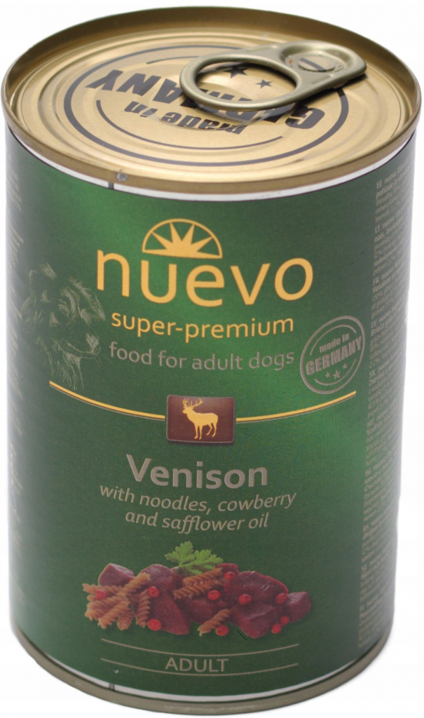 Nuevo Dog Adult Venison Menue 400 g