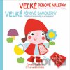 Velké pěnové samolepky O Červené karkulce - YoYo Books