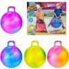 Teddies Míč skákací s úchytem 45 cm mix barev