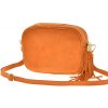 Dámska kožená kabelka TS04-519/ORANGE
