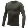 SENSOR MERINO AIR pánské triko dl.rukáv olive green 23200009 S; Zelená triko