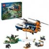 LEGO® CITY 60437 Helikoptéra na prieskum džungle v základnom tábore