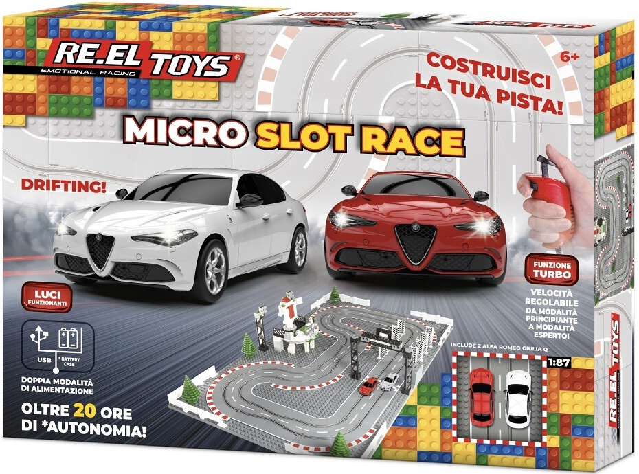 Autec AG Cartronic Autodráha Re.el toys Micro Slot RACE 1:87 Alfa od 54,48  € - Heureka.sk