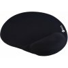 Podložka pod myš gélová C-TECH MPG-03, čierna, 240x220mm MPG-03BK