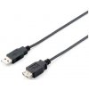 Predlžovací USB kábel 2.0, 3 m, EQUIP