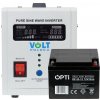 VOLT POLSKA Súprava núdzového napájania 33Ah 500W