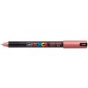 Uni Posca liner PC-1MR, 0,7 mm, metalická červená