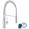 Grohe Get - Drezová batéria s flexibilným ramenom a spŕškou, chróm 30361000