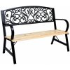 TZB Záhradná lavička Tito oceľovo-liatinová