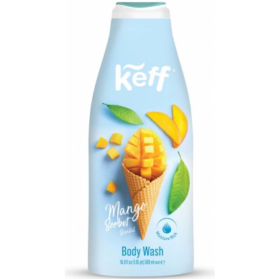 Keff umývací gél Mangový sorbet ( Body Wash) 500 ml