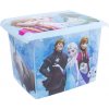 OKT Fashion Frozen Plastový box průhledný 20 l 39 x 29 x 27 cm