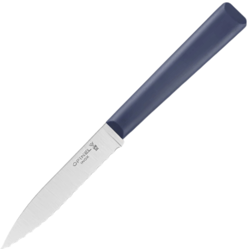 Opinel Les Essentiels+ N°313 zubatý nôž na zeleninu modrý 002353 10 cm