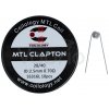 Coilology predmotané špirálky MTL Clapton SS316L 0,7ohm