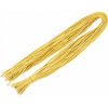 Nefertitis Kožený remienok farba zlatá 1 m NF16405 - 1 m x 2,8 mm