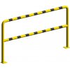 DP BT04 Zábradlie rovné - 200x110 cm Čierna-Žltá