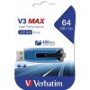 USB KĽÚČ, 64GB, USB 3.0, 175/80 MB/SEC, VERBATIM 