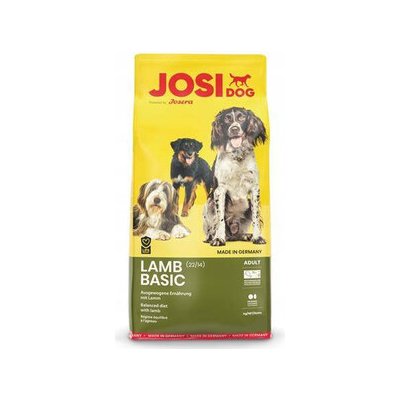 JosiDog Lamb Basic granule pre dospelých psov s jahňacím mäsom 15 kg