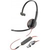 Poly Blackwire 3215 náhlavní souprava, 3.5 mm jack + USB-C/A adaptér, mono 8X227AA